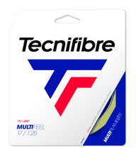 Besaitung mit Tennissaite Tecnifibre Multifeel natur
